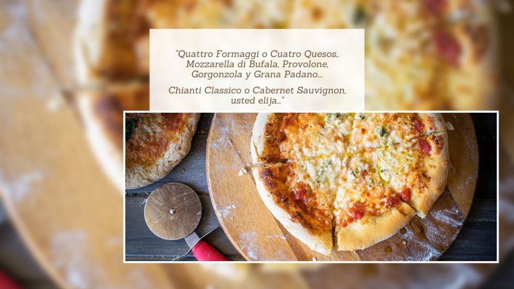 Quatro Formaggi – la Reina de las Pizzas